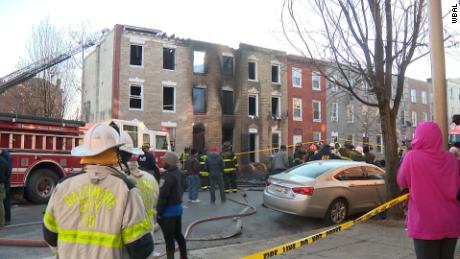 3 Maryland firefighters dead, 1 in serious condition after partial building collapse