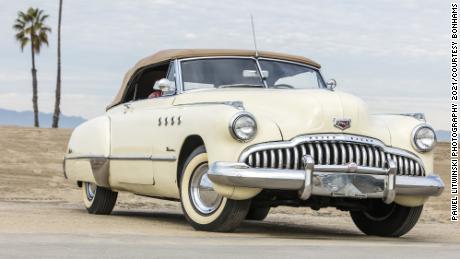The 1949 Buick Roadmaster convertible was one of General Motors' most expensive models.