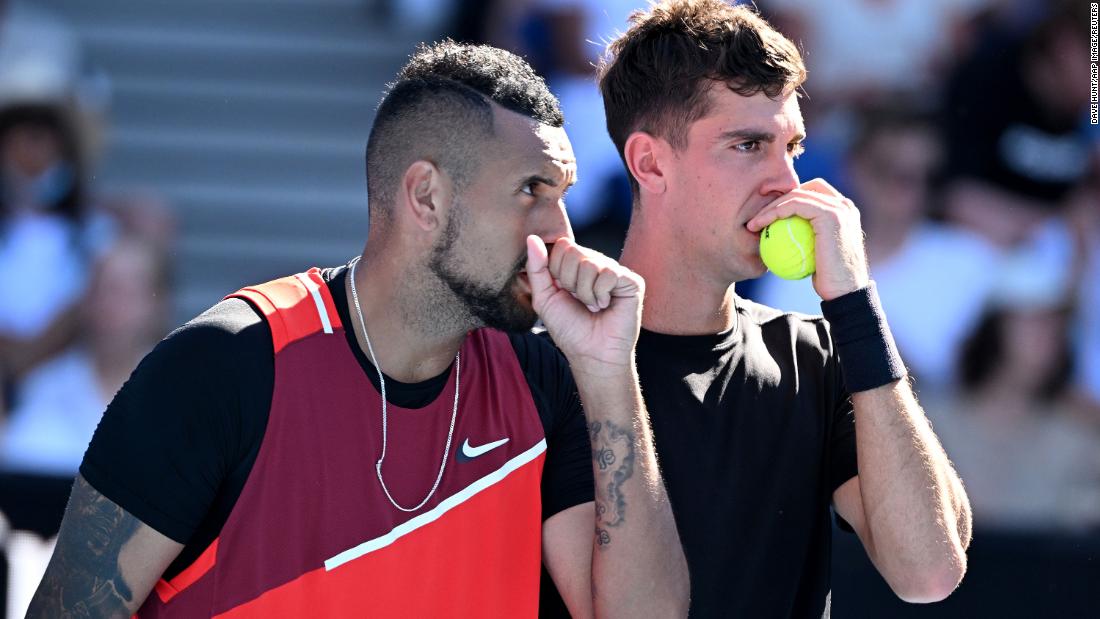 'Special K' are taking the Australian Open by storm with antics
