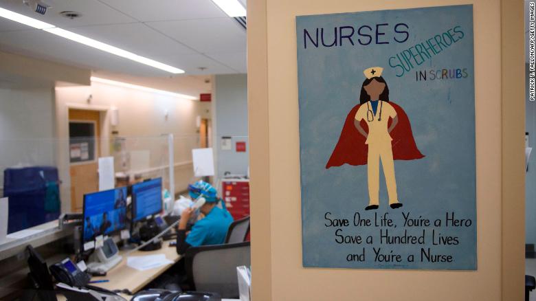 If nurses are heroes, your heroes are in crisis
