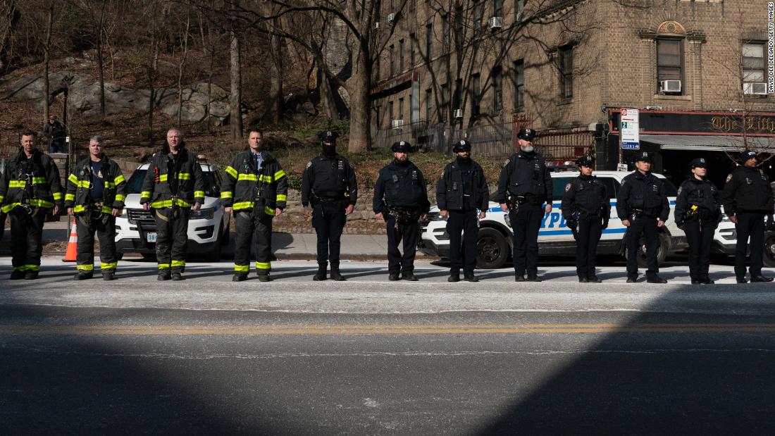 NYPD colleagues shot during a domestic incident are remembered after second officer dies from his injuries