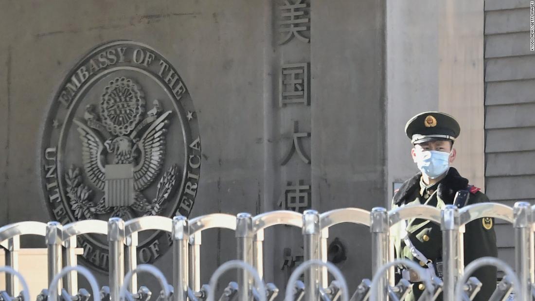 US Embassy in China asks State Department to let diplomats leave over Covid restrictions