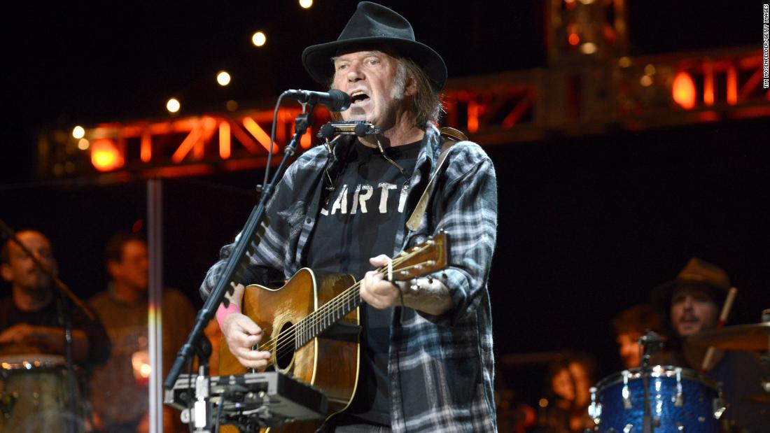Spotify says it will remove Neil Young's music