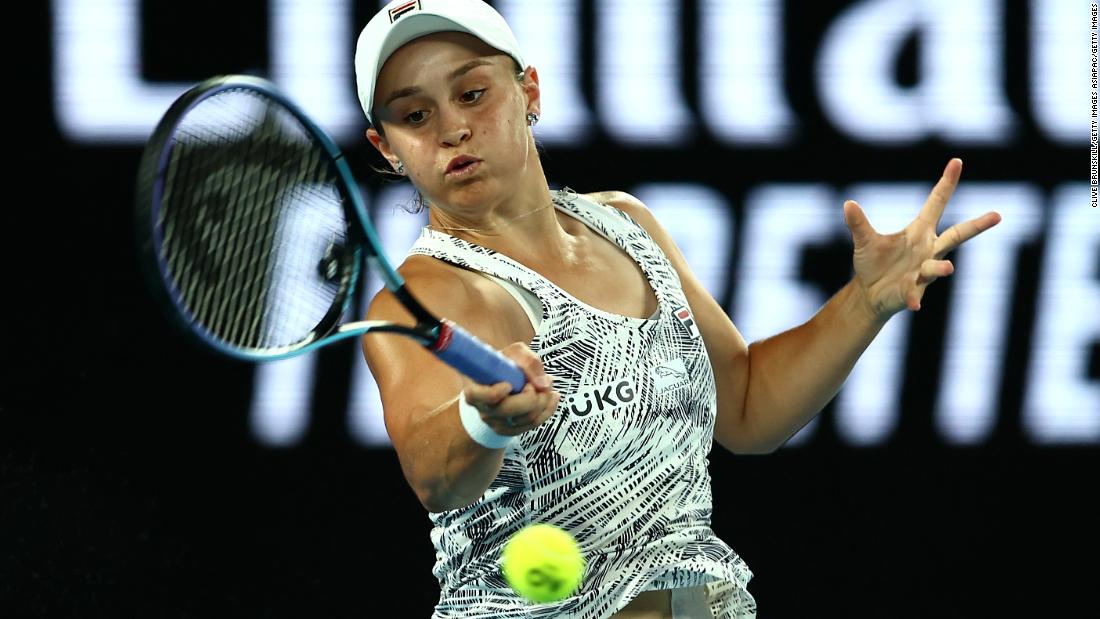 Ashleigh Barty thrashes Madison Keys to race into Australian Open final – CNN