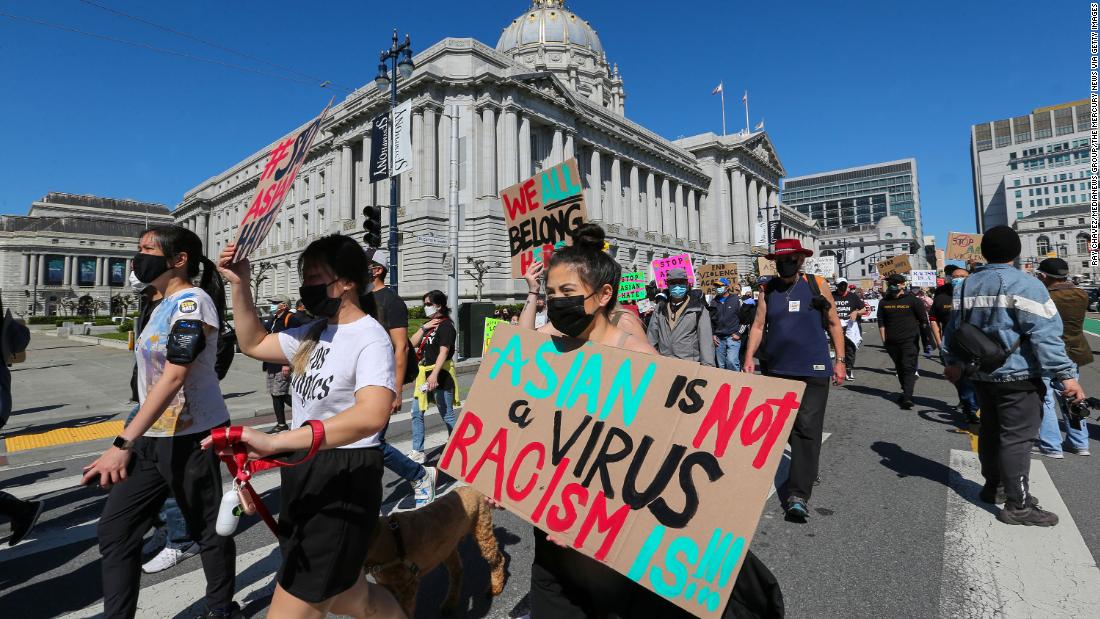Anti-Asian hate crimes increased 567% in San Francisco in 2021