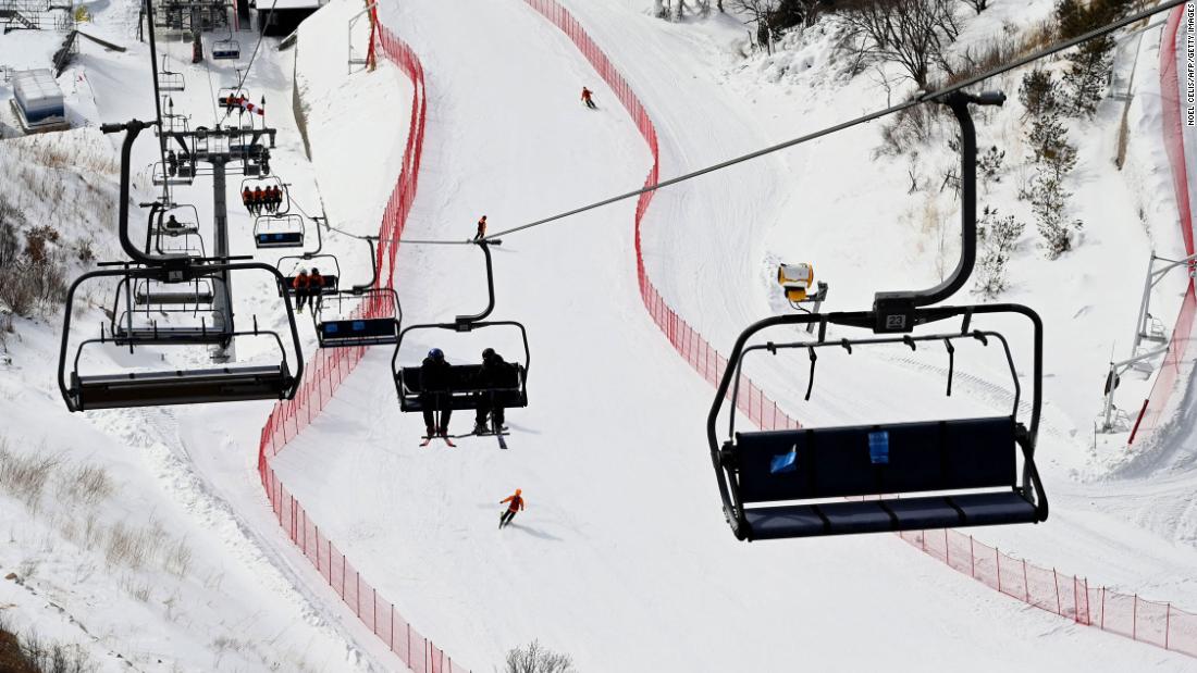 China claims to be holding the greenest Olympics. So why has it built a ski resort in the middle of a nature reserve?