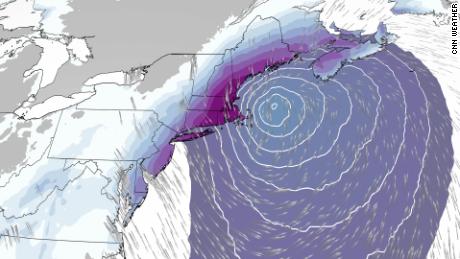 Winter storm timeline: When selected cities should expect to face the nor&#39;easter&#39;s impacts
