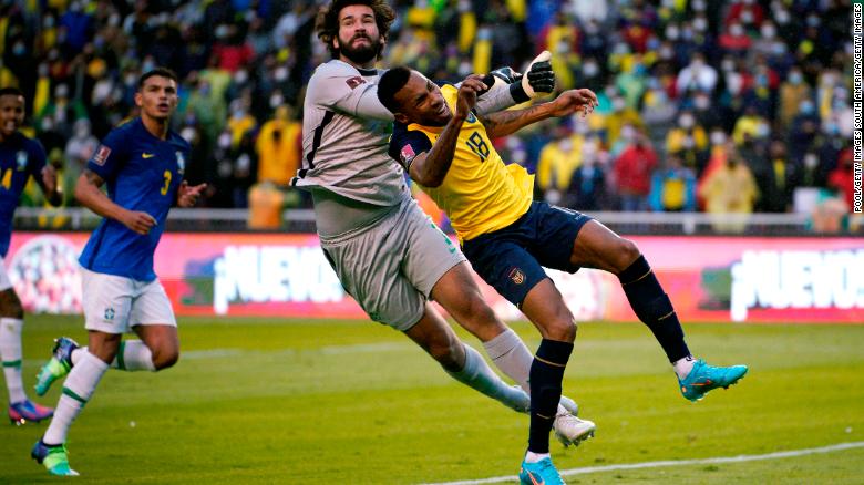 Alisson: Brazil goalkeeper hails VAR after two red cards rescinded