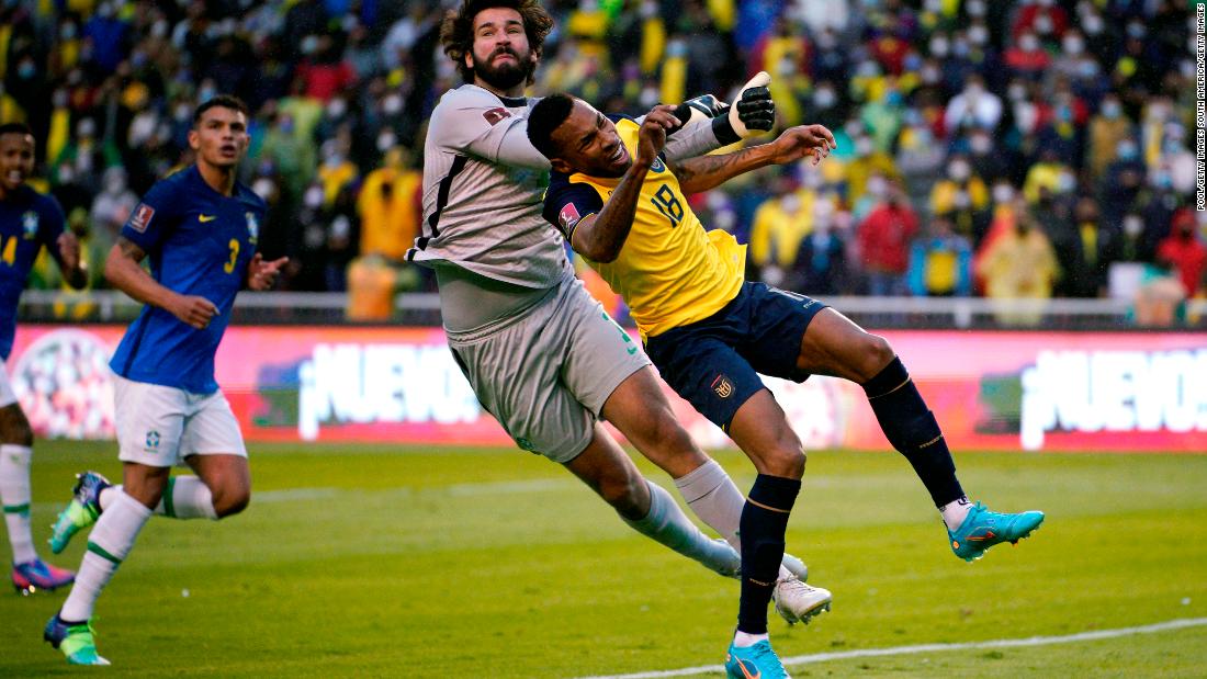 Brazil goalkeeper Alisson hails VAR after two red cards rescinded
