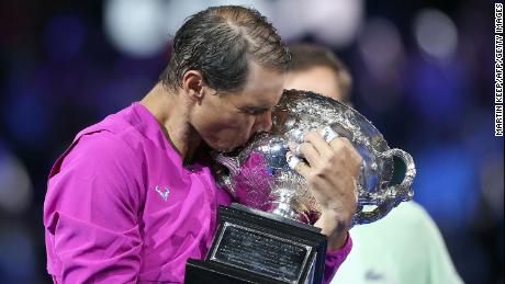 Rafael Nadal beat Daniil Medvedev to win a record-breaking 21st grand slam title.