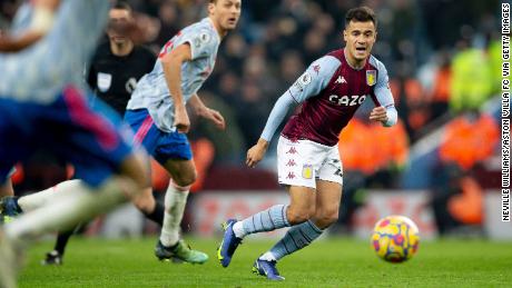 Coutinho on his debut against Manchester United.