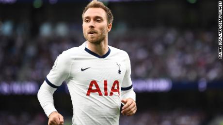 Eriksen starred during his time at Spurs. 