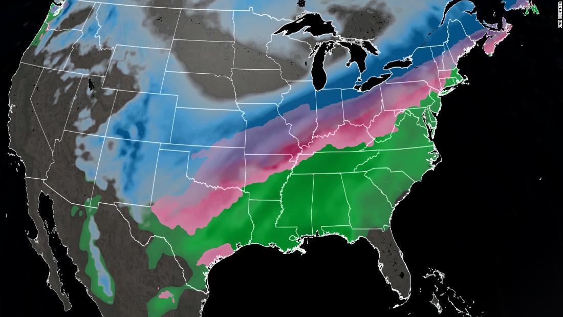 The next winter storm takes aim at the South, while the Northeast digs out of last week's blizzard
