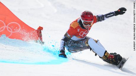 Ester Ledecká of Czech Republic won gold in the Women&#39;s Parallel Giant Slalom at PyeongChang 2018. 