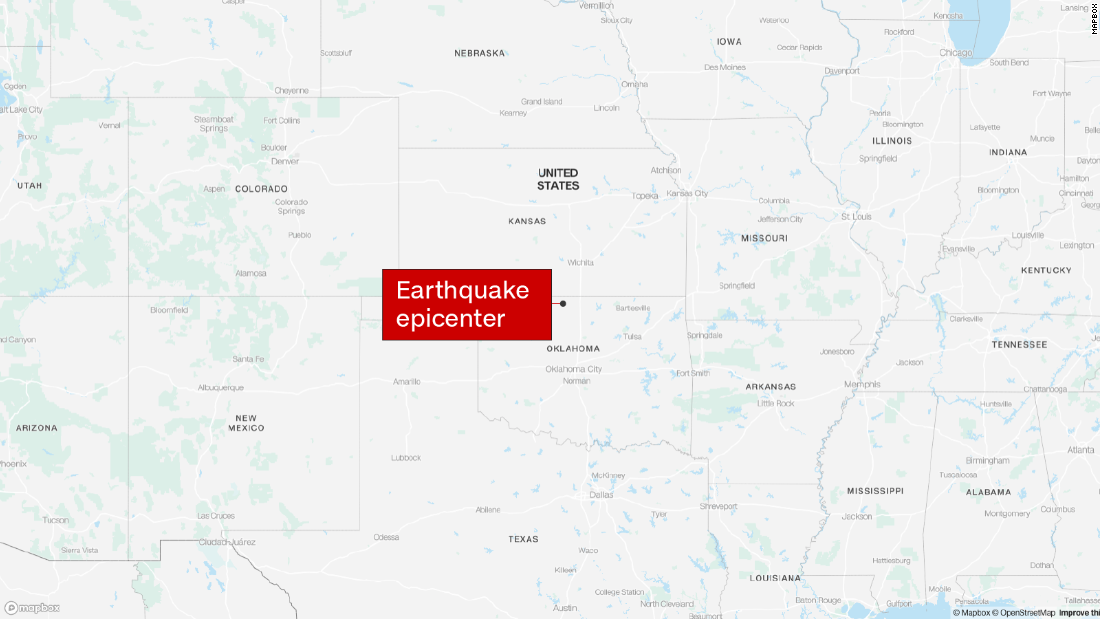 4.5-magnitude earthquake strikes Oklahoma and Kansas residents on Monday