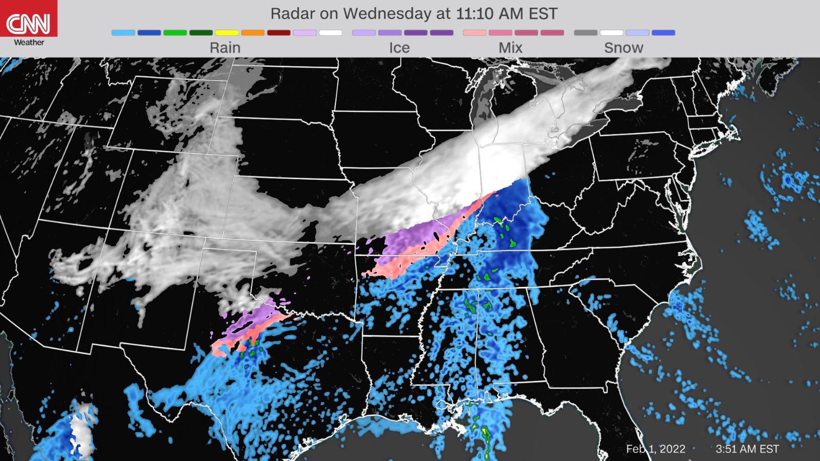 Winter storm will stretch over 2,000 miles from the Rockies to New