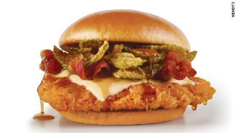 Wendy&#39;s Hot Honey Chicken sandwich goes on sale February 8.