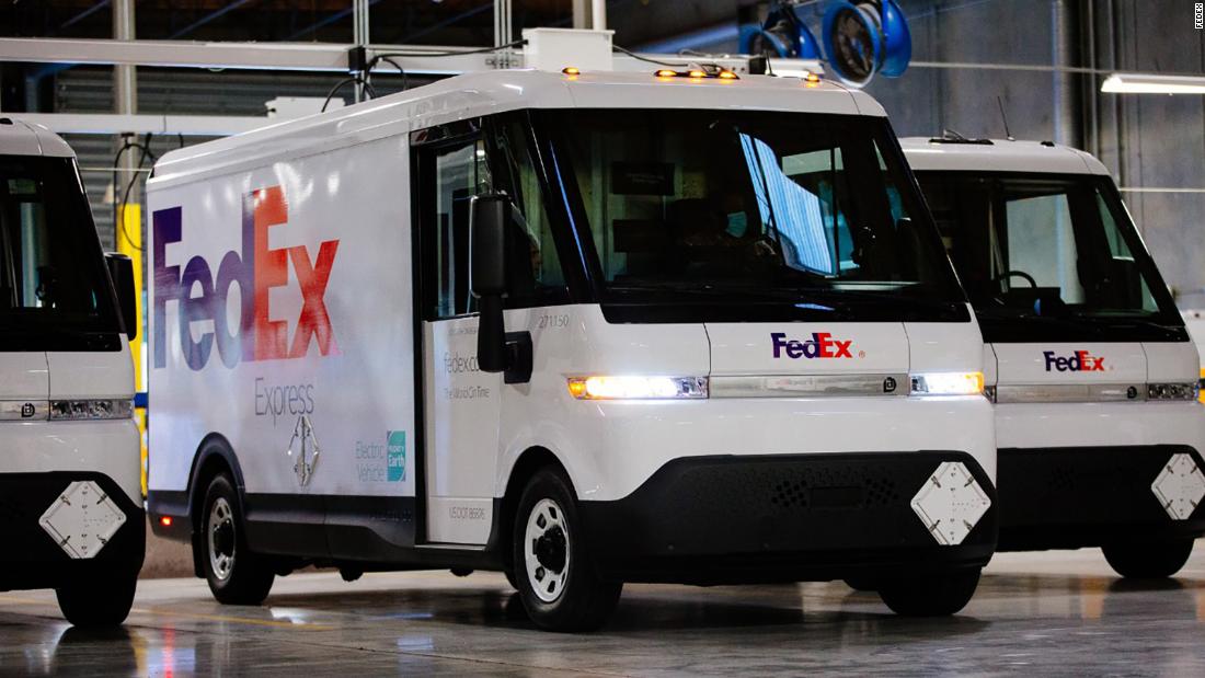 GM delivers first electric vans to FedEx CNN