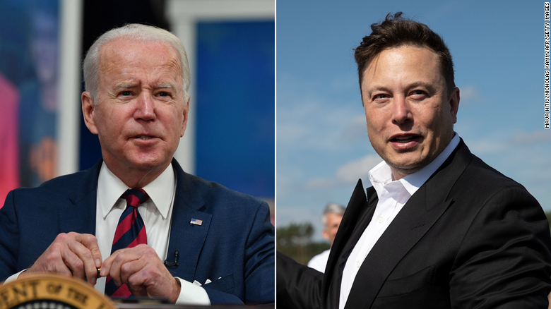 Watch: Biden says Elon Musk's relationships with foreign countries are 'worth being looked at' 