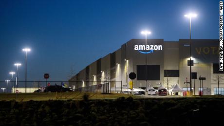 At an Amazon warehouse in Alabama, a landmark union election is about to begin again