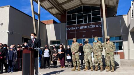 New Mexico Public Education Secretary Kurt Steinhaus announced an initiative in January to shore up public school substitute teaching on a voluntary basis with National Guard troops and state bureaucrats in Santa Fe.