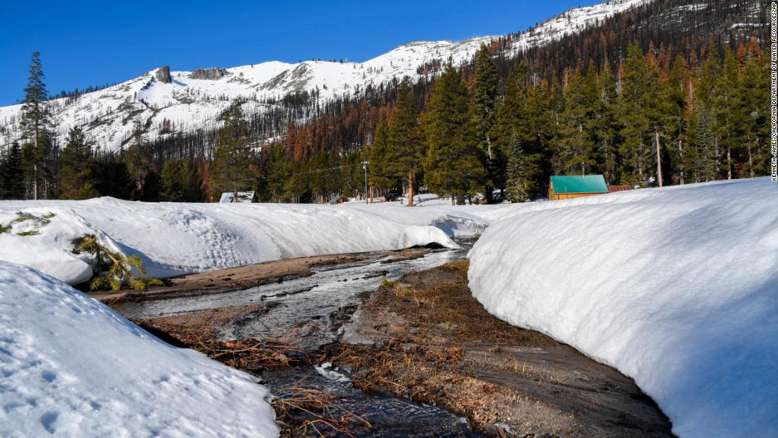 17 feet of snow sparked hope for quelling California's drought. Then precipitation 'flatlined' in January - CNN