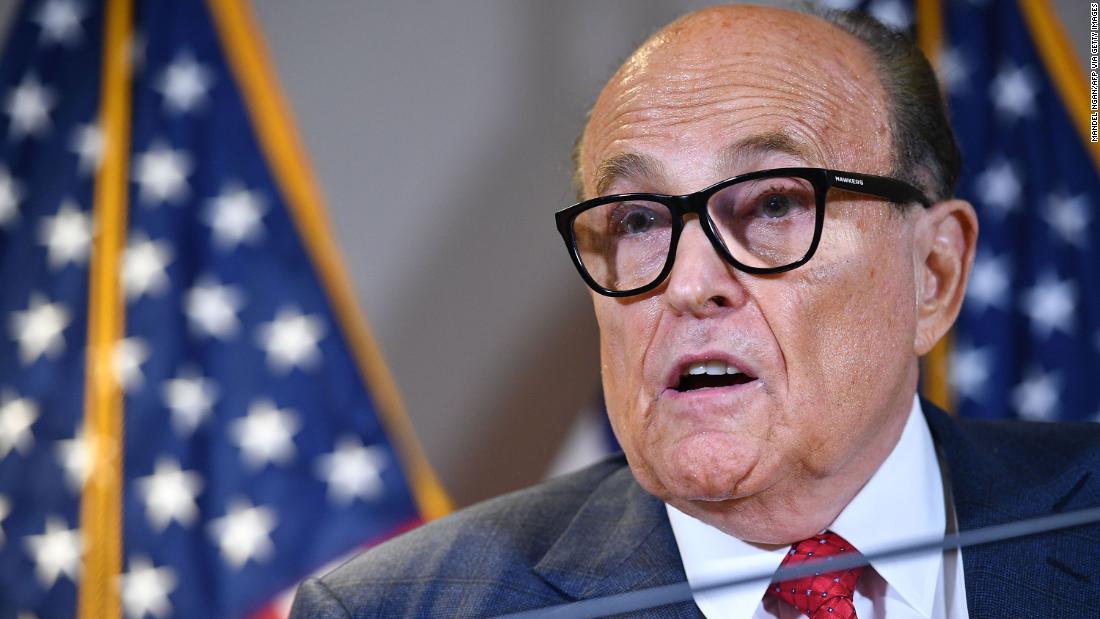 La coopération de Giuliani avec le comité du 6 janvier menacée, selon un avocat