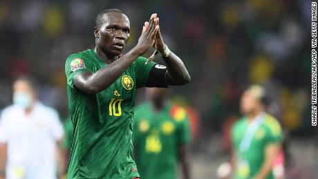 Cameroon&#39;s forward Vincent Aboubakar is the tournament&#39;s top goalscorer.