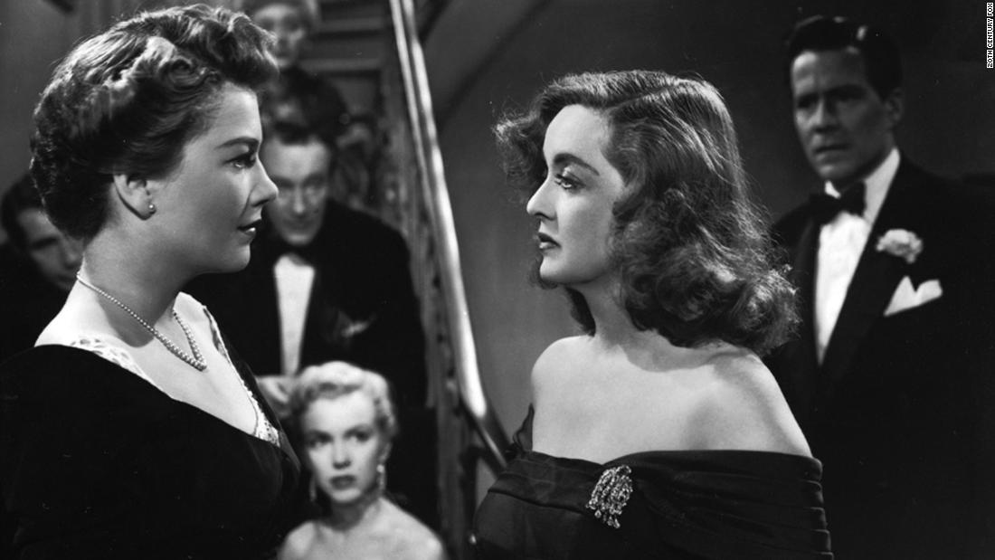 &lt;strong&gt;&quot;All About Eve&quot; (1951):&lt;/strong&gt; Director Joseph L. Mankiewicz&#39;s screenplay about an aging actress (Bette Davis, right) battling a scheming newcomer (Anne Baxter) remains one of the most quotable movies ever almost 65 years after its release. &quot;All About Eve&quot; held the record for a movie with the most Oscar nominations (14) until &quot;Titanic&quot; tied it in 1997. A young Marilyn Monroe, center, also attracted attention in an early role. As Margo Channing (Davis&#39; character) would say, &quot;Fasten your seat belts, it&#39;s going to be bumpy night!&quot; 