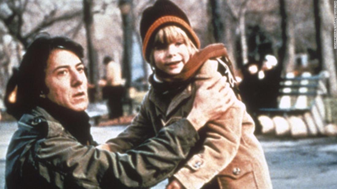 &lt;strong&gt;&quot;Kramer vs. Kramer&quot; (1980):&lt;/strong&gt; Dustin Hoffman played a bewildered dad who had paid little attention to family life until his wife leaves him and he has to raise their son (Justin Henry, right) alone in &quot;Kramer vs. Kramer.&quot; A bitter custody battle ensues once the wife (played by Meryl Streep) decides she wants her son back. Both Hoffman (best actor) and Streep (best supporting actress) won Oscars for their roles, and Robert Benton took home direction and writing honors for the film.