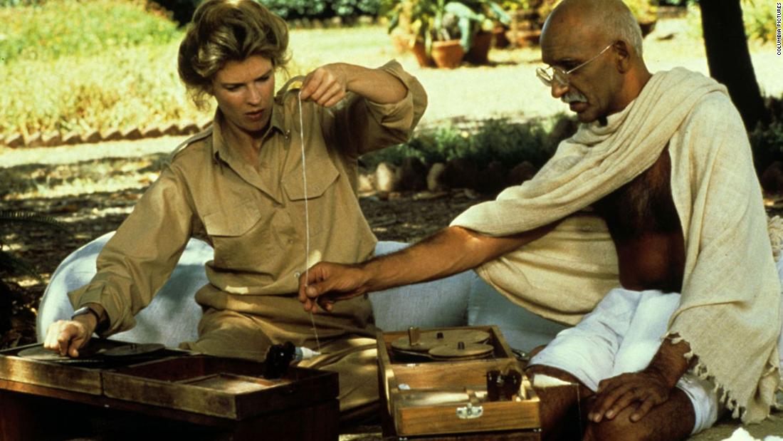 &lt;strong&gt;&quot;Gandhi&quot; (1983):&lt;/strong&gt; Director Richard Attenborough&#39;s epic, three-hour film about the life of Mohandas K. &quot;Mahatma&quot; Gandhi won eight Oscars. Ben Kingsley, here with Candice Bergen, played the inspiring leader who used nonviolent tactics to help establish the modern country of India. Among the films it beat for best picture: &quot;E.T. The Extra-Terrestrial&quot; and &quot;Tootsie.&quot;