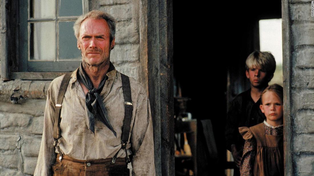 &lt;strong&gt;&quot;Unforgiven&quot; (1993):&lt;/strong&gt; &quot;It&#39;s a hell of a thing, killing a man,&quot; says Clint Eastwood&#39;s gunfighter, William Munny, in &quot;Unforgiven&quot; -- and, indeed, the Western can be seen as one of Eastwood&#39;s many meditations on the impact of violence in society. The actor and director plays Munny, a retired outlaw who is drawn back into his old role to avenge himself on a brutal sheriff (Gene Hackman). &quot;Unforgiven&quot; was just the third Western to win best picture, after &quot;Cimarron&quot; (1931) and &quot;Dances With Wolves&quot; (1990).