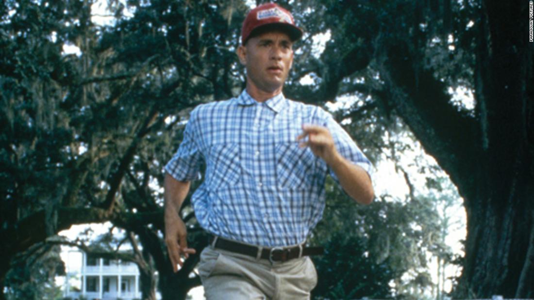 &lt;strong&gt;&quot;Forrest Gump&quot; (1995):&lt;/strong&gt; Tom Hanks plays a Southern bumpkin who always seems to be in proximity to great events, whether they be the Vietnam War, U.S.-Chinese ping-pong diplomacy or the writing of &quot;Imagine.&quot; Though some critics hooted, the film was a popular success and also won Oscars for Hanks, director Robert Zemeckis and adapted screenplay -- six in all.