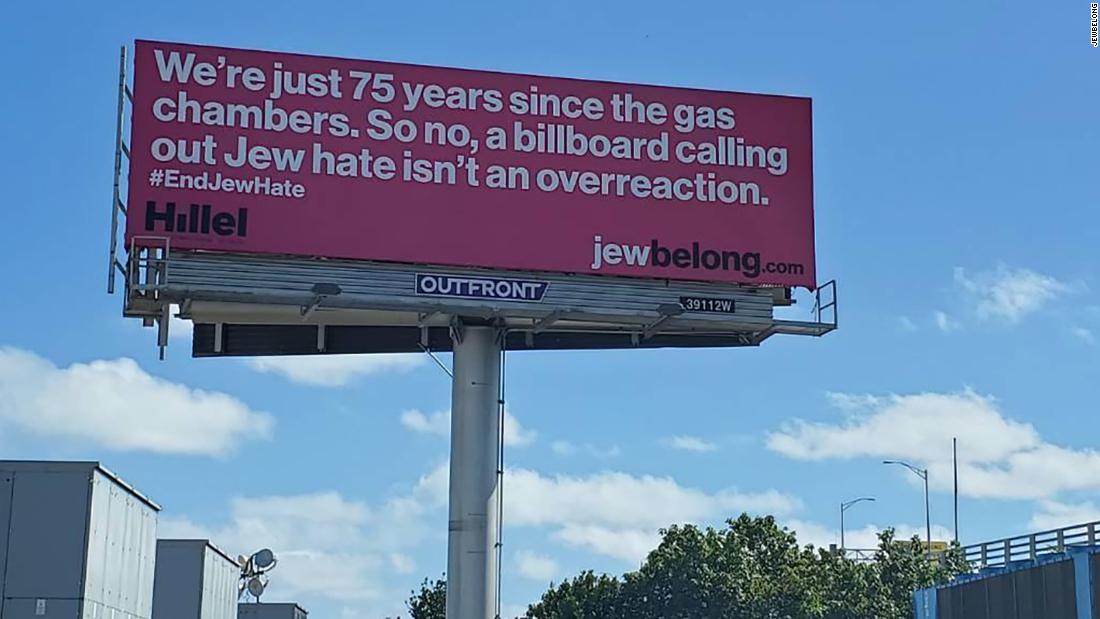 JewBelong brings billboards calling out anti-Semitism to Florida - CNN