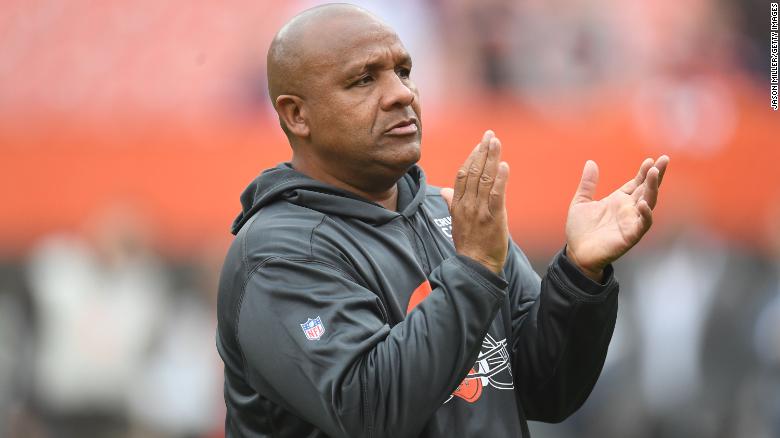 Hue Jackson says he wasn’t paid to lose NFL games with the Browns but his situation had similarities to that of Brian Flores