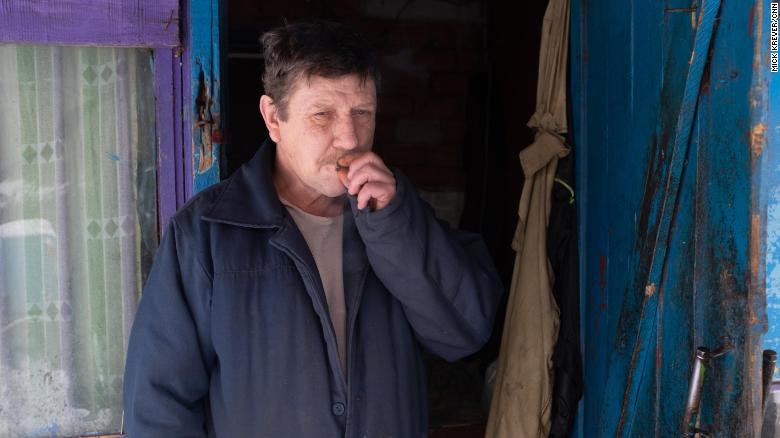 &quot;Only a fool would start a war,&quot; a Ukrainian resident tells CNN as he takes a deep drag of his hand-rolled cigarette.