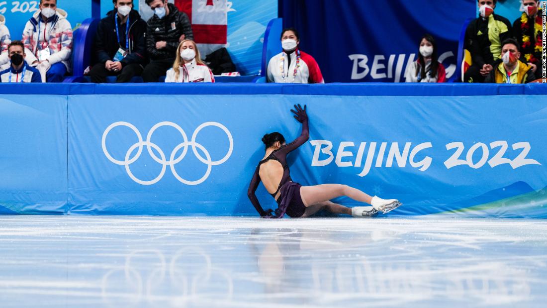 China&#39;s Zhu Yi falls during her short program while competing in the team figure skating event on February 6. After finishing last, the US-born skater faced a &lt;a href=&quot;https://www.cnn.com/2022/02/06/sport/us-born-figure-skater-beverly-zhu-yi-china-olympic-intl-hnk/index.html&quot; target=&quot;_blank&quot;&gt;firestorm of criticism&lt;/a&gt; on Chinese social media.