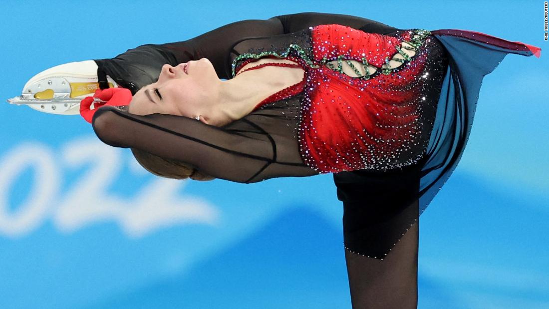 Russian figure skater Kamila Valieva competes in the team event on February 7. The 15-year-old became the first female skater to ever &lt;a href=&quot;https://www.cnn.com/world/live-news/beijing-winter-olympics-02-07-22-spt/h_de155521b7504428a903fb467823e64b&quot; target=&quot;_blank&quot;&gt;land a quadruple jump&lt;/a&gt; at the Olympics, and she helped her team win the gold. But she is now &lt;a href=&quot;https://www.cnn.com/2022/02/09/sport/roc-doping-skating-beijing-winter-olympics-spt-hnk-intl/index.html&quot; target=&quot;_blank&quot;&gt;at the center of a drug testing controversy,&lt;/a&gt; and the medals will not be awarded until an investigation concludes.