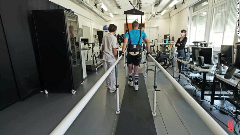 New spinal cord stimulation study puts people with paralysis on their feet again