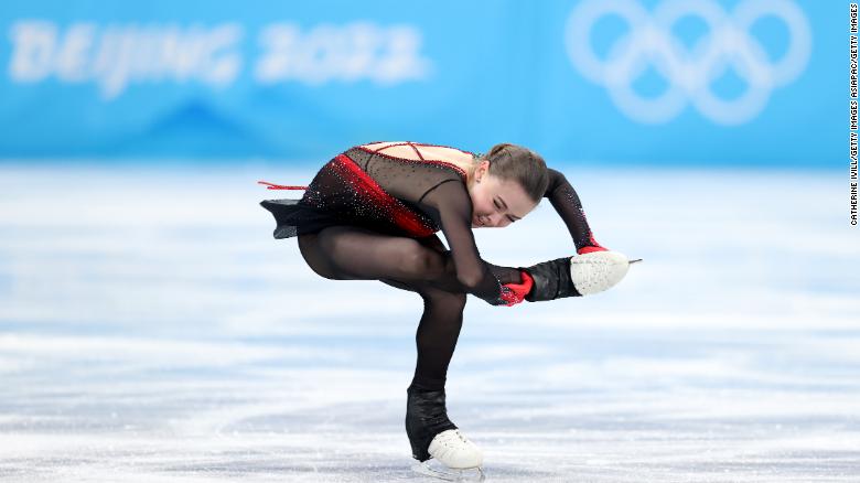 &quot;We work a lot,&quot; said Valieva when she was asked if there was a secret to the ROC&#39;s success in figure skating.