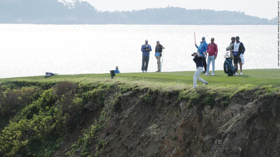 Jordan Spieth says he's glad he 'didn't fall off' cliff after hitting 'life and death' shot