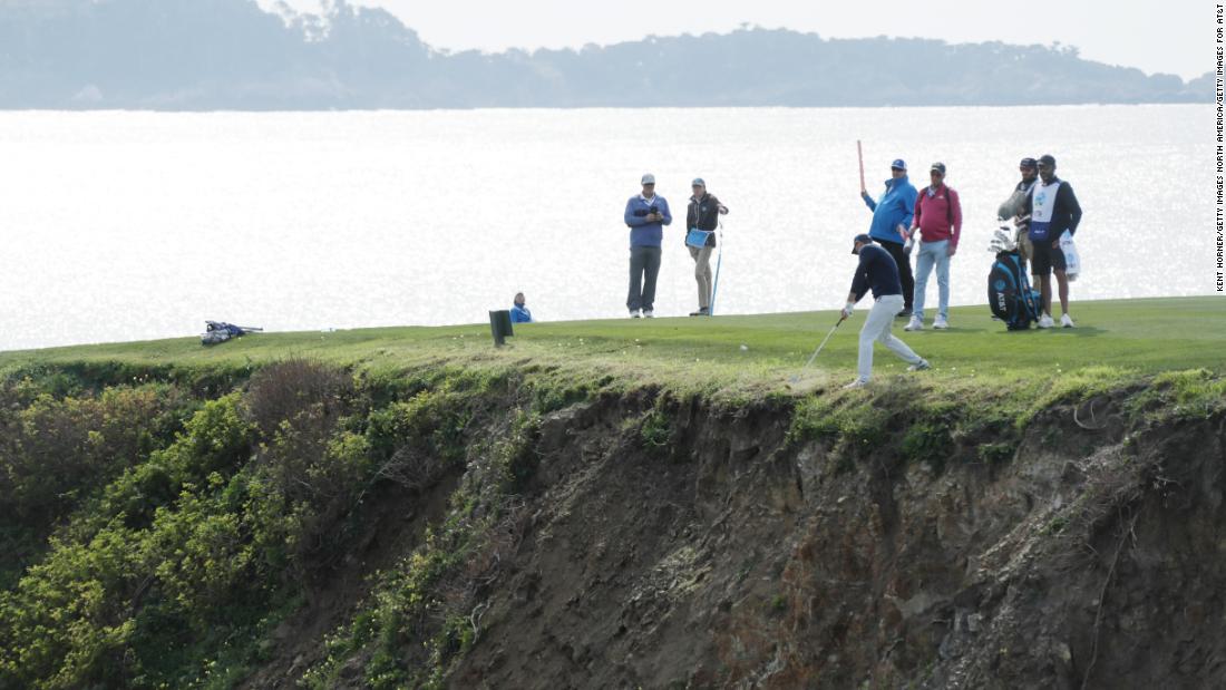 As Jordan Spieth discovered when he played his second shot on the eighth hole at the AT&amp;amp;T Pebble Beach Pro-Am on Saturday.