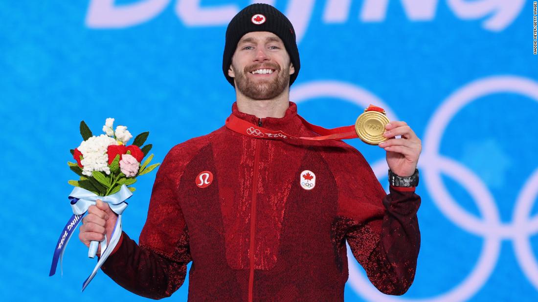 Max Parrot: Canadian snowboarder wins Olympic gold, three years after cancer diagnosis