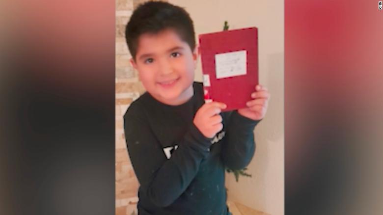 An 8-year-old boy snuck a book he wrote on a library shelf. There are more than 100 people waiting to check it out