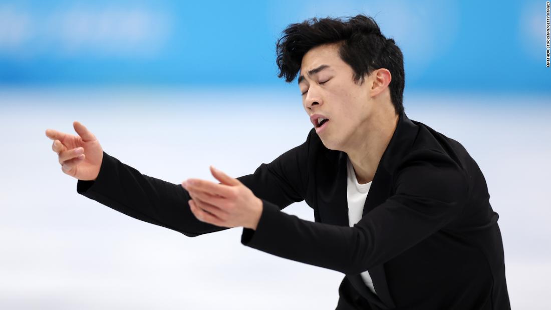 Nathan Chen sets new short-program world record to edge closer to dream gold