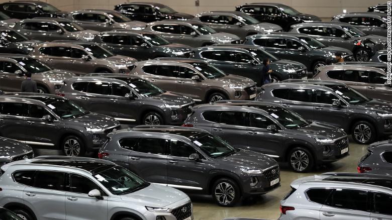 Hyundai and Kia tell owners of nearly 500,000 vehicles to park outside due to fire risk