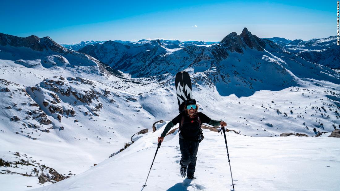 Winter sports are on thin ice -- this snowboarder wants to preserve their future