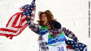 Snowboard Olympian, Shaun White of Carlsbad, Calif., is interviewed at the  Winter X Games on Thursday, Jan., 24, 2008 in Aspen, Colo. White will be  competing in the Slopestyle and Superpipe competitions