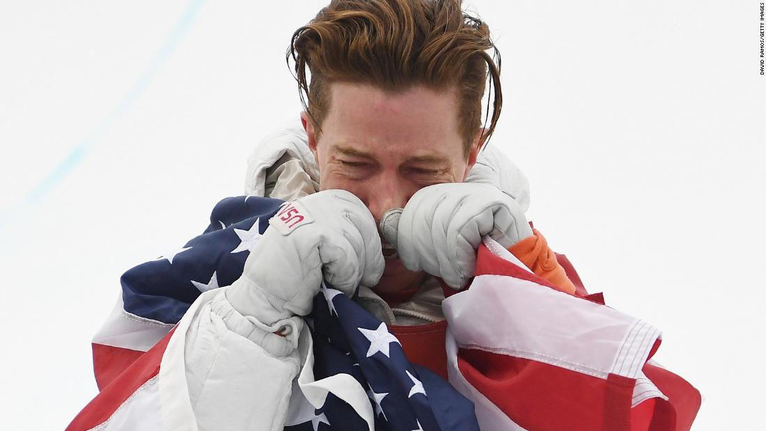 White breaks out into tears after winning the halfpipe at the 2018 Winter Olympics in South Korea. White trailed Japan&#39;s Ayumu Hirano going into his last run — the final run of the entire competition. But with all the pressure on him, &lt;a href=&quot;https://www.cnn.com/2018/02/14/sport/cnn-photos-shaun-white-gold-medal-moment/index.html&quot; target=&quot;_blank&quot;&gt;White came through with a near-perfect score of 98.50.&lt;/a&gt; It was his third gold in four Olympics.