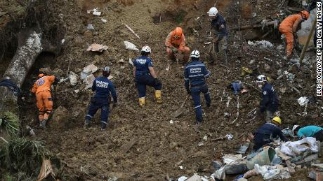 At least 11 dead in landslide in Colombia